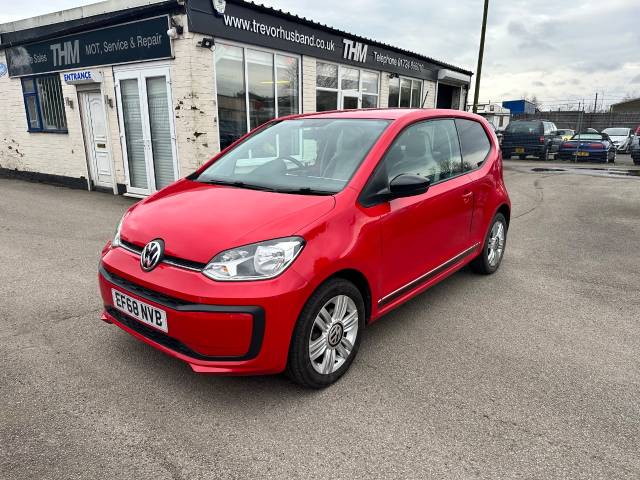 Volkswagen Up 1.0 UP BY BEATS Hatchback Petrol Red