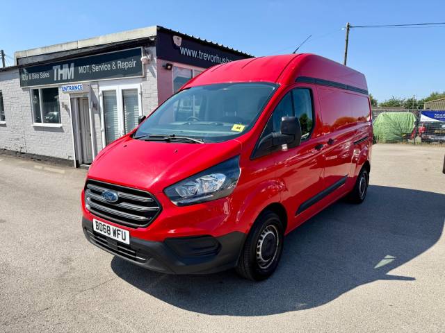 Ford Transit Custom 2.0 TDCi LWB High Roof Van Panel Van Diesel Red
