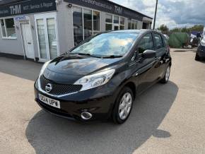 NISSAN NOTE 2014 (14) at Trevor Husband Scunthorpe