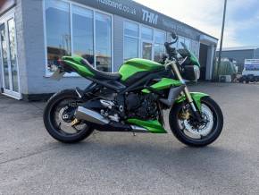 TRIUMPH STREET TRIPLE 675 at Trevor Husband Scunthorpe