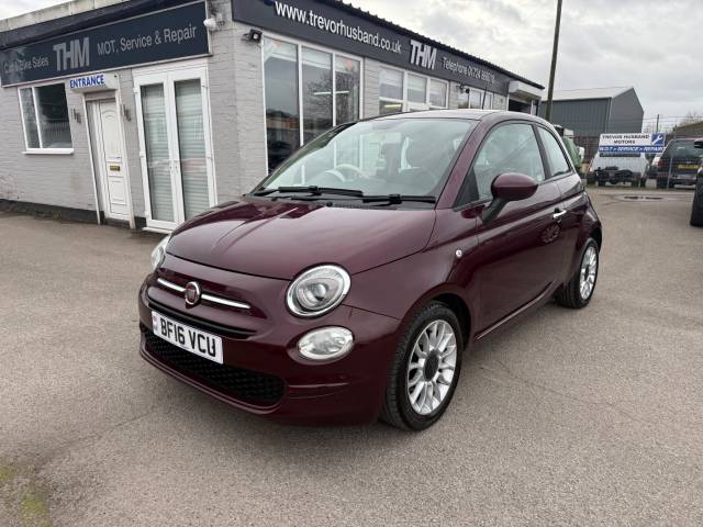 Fiat 500 1.2 500 POP STAR **£20 ROAD TAX!** Hatchback Petrol Red