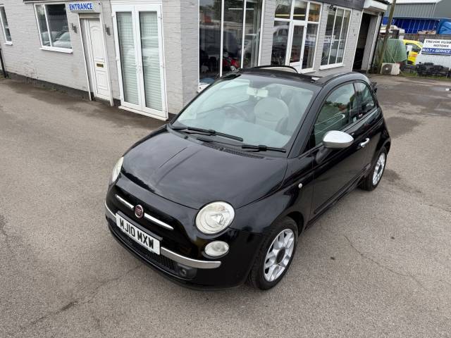2010 Fiat 500 1.2 500 C LOUNGE CONVERTIBLE **£35 ROAD TAX**