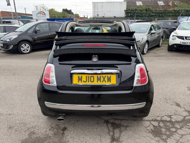 2010 Fiat 500 1.2 500 C LOUNGE CONVERTIBLE **£35 ROAD TAX**