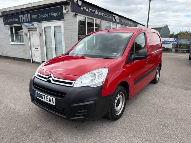 Citroen Berlingo 1.6 BlueHDi 625Kg X 75ps Panel Van Diesel Red